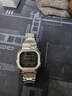 卡西欧（CASIO）G-SHOCK GMW-B5000卡西欧小方块运动男表 防水手表 【礼物】 GMW-B5000D-1PRN太阳能 实拍图