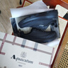 雅格狮丹（Aquascutum）男鞋夏季2025新款透气网面鞋轻便舒适户外休闲运动鞋 黑色 40 -适合运动鞋41码 实拍图