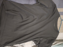 MARKLESS 【液氨柔顺】100%纯棉男士T恤50支夏季干爽短袖0635 深灰色 2XL 实拍图