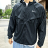 耐克NIKE夏季薄款 男子梭织防晒夹克外套 运动休闲HV4549-010黑色 2XL 实拍图