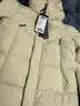 高梵黑金鹅绒服机能5.0六格男女同款加厚中长款羽绒服经典百搭休闲风 铂金1号 S 实拍图