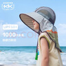 Kocotreekk树儿童防晒帽防紫外线小孩披风帽大檐遮阳帽夏季户外海滩 实拍图