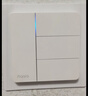 Aqara智能墙壁开关卡农3+1键单零火通用 已接入米家APP/苹果HomeKit 实拍图
