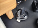 绿联USB分线器2.0 4口HUB扩展坞集线器 笔记本电脑一拖四转换器多接口延长线带供电口 黑 0.5米 实拍图