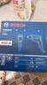 博世（BOSCH）电钻手电钻有线400瓦手枪钻自锁夹头15件附件套装GBM400KLE 实拍图
