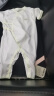欢喜小熊新生儿连体衣宝宝春夏季纯棉护肚爬服0-6个月刚出生春天婴儿衣服 实拍图