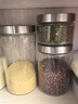 喜碧（Scybe）玻璃密封罐 密封罐食品级干果零食储物罐奶粉罐纳吉1650ml 2只 实拍图