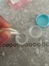 海昌H2O进口半年抛隐形眼镜2片装 透明近视眼镜 水润舒适 400度 实拍图