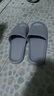 大童新款EVA酒店拖鞋时尚女厚底踩屎感夏季家居家用凉拖鞋 男灰色 42 鞋码42-43建议41-42脚 实拍图
