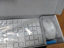 京东京造S1无线键鼠套装轻薄便携全尺寸办公轻音104键WIN兼容2.4G无线传输家企业级电脑笔记本办公套装白色 实拍图