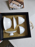 苏氏陶瓷（SUSHI CERAMICS）三才盖碗德化白瓷功夫茶具泡茶碗羊脂玉薄胎送两功夫茶杯礼盒装 实拍图