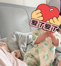 babylove婴儿连体衣夏季竹棉山茶纱布和尚服新生儿宝宝衣服薄款透气哈衣 实拍图
