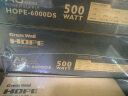 长城（Great Wall）额定500W HOPE-6000DS电脑电源 （双8PIN/75cm长线材/温控风扇/宽幅/独立开关） 实拍图