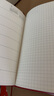 无印良品（MUJI）PVC封面月周记笔记本/2025年12月开始 本子 日记本 记事本 日程本圣诞节礼物 88张/红色/A6横款 实拍图