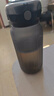 米家运动水杯 塑料杯大容量夏季男运动健身便携茶水分离杯经典黑1L 实拍图