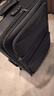 竹貂行李箱耐磨牛津布28英寸大容量男拉杆箱女万向轮旅行箱密码箱皮箱 黑色-可拆卸万向轮 28英寸 【大尺寸，长期出行选择】 实拍图