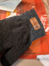 GRGN羊毛手套男女冬季户外时尚触屏防寒保暖加厚骑行开车针织毛线手套 实拍图