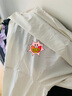 小野和子【关晓彤同款】防晒衬衫宽松夏季新款冰丝防晒衣时尚防晒服轻薄 【轻薄抗皱】云纱白 L 偏小尺码建议拍大一码 实拍图
