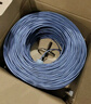 秋叶原（CHOSEAL）六类千兆网线 CAT6类纯铜线芯 非屏蔽工程家装修视频安防监控箱线 灰色 100米 QS2636AT100S 实拍图