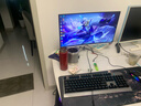 LGBM台式电脑显示屏1080P高清电竞曲面游戏电竞高刷液晶屏幕 24寸曲面/平面 白色 实拍图