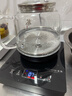 FUNORK全自动上水电热烧水壶玻璃烧水器茶台专用一体茶桌茶几保温泡茶具抽水电茶炉 1L 底部上水 - 黑色 实拍图