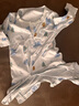 童泰宝宝连体衣秋冬季纯棉婴儿衣服家居内衣偏开长袖夹棉哈衣爬服 蓝色 73cm (建议5-12个月身高66-75cm) 实拍图