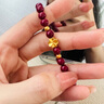 恋晴四叶草黄金手链足金转运珠朱砂手串生日礼物送女友老婆结婚纪念日 实拍图