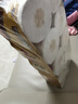 清风【李昀锐同款】有芯卷纸 原木金装4层加厚180克*10卷 卫生纸 实拍图