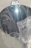 荣事达（Royalstar）章丘手工锻打铁锅圆底老式炒锅无涂层不粘炒菜锅燃气灶带盖36cm 实拍图