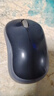 罗技（Logitech）M185鼠标 无线鼠标 办公鼠标 对称鼠标 黑色灰边 带无线2.4G接收器 实拍图