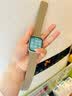 MSSM适用苹果手表表带apple watch S12/S11硅胶磁吸表带iwatch Ultra4/s10/se3荔枝纹运动表带 奶茶色 实拍图