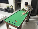 贝趣台球桌儿童家用迷你6-12岁小型可折叠玩具男孩生日六一儿童节礼物 120CM高脚非折叠【国标E1】桌面免安装 3-7-8-11-14岁成人超大号桌球台 实拍图