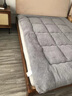 南极人羊羔绒床垫床褥子秋冬季加绒加厚保暖学生宿舍90x190单人垫被软垫 加厚羊羔绒床垫-灰色 90x200cm【加绒加厚】 实拍图