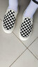 VANS范斯中性鞋Slip-On VR3低帮经典帆布鞋休闲鞋 一脚蹬 棋盘格 39 实拍图