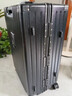 海澜之家行李箱男女学生铝框拉杆箱旅行箱登机箱密码箱托运大容量 曜石黑-铝框【杯架+质保一年】 29英寸 【93L托运箱 8-12天出行】 实拍图