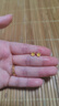周六福足金999朱槿花黄金耳钉耳饰女计价A0910969 约0.82g 一对生日礼物 实拍图