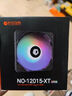 ID-COOLING12CM薄扇 12015无光机箱风扇黑色 超薄15mm规格 适用ITX下压式电脑散热器改装 TF-12015-K 实拍图