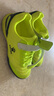 卡尔美（KELME）儿童足球鞋魔术贴免系带碎钉TF透气学生球鞋6873003 荧光绿 36 实拍图