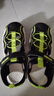 探路者（TOREAD）男女童凉鞋 夏季款童鞋儿童防滑透气沙滩鞋QFKKBL85908 黑色/柠檬绿QFKKBL85908 38 实拍图