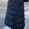 阿迪达斯（adidas）羽绒服男装女装 春季新款户外防风运动服连帽保暖外套长款羽绒服 情侣款-黑色-主推款 M 实拍图
