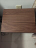 宜造（YIZAO）床头柜现代简约创意轻奢高级感小柜子卧室收纳柜简易收纳柜床边柜 【加宽】双抽大衫胡桃色40cm 实拍图