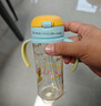 贝亲（Pigeon）自然成长翻盖直饮吸管 大童奶瓶330ml 马戏团 18月+ AA279 实拍图