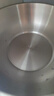 欧乐多（Olodo）德国304不锈钢盆加厚汤盆洗菜盆大号和面盆打蛋盆厨房盆料理盆子 加厚平底【30cm】可电磁炉加热 实拍图