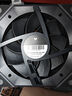 骨伽星链V2  机箱积木风扇 ARGB 5v3针主板同步 PWM温控调节（12CM/降噪防震脚垫） 星链V2黑色正叶 实拍图