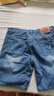 【酷爽透气】男士夏季新款宽松直筒五分休闲短裤牛仔裤超薄中裤 磨白蓝 K505-DL 36 实拍图