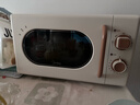 美的【国家补贴8折】厨房小家电小滋味微波炉变频家用小型百搭复古转盘式经典双旋钮轻音M20H4 实拍图