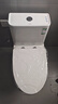 九牧（JOMOO）11396-2-1/31KB-1抗菌一级水效坐便器暴风虹吸式节水马桶305坑距 实拍图
