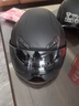 Andes HELMET3c认证电动摩托车头盔男四季女士夏季头盔安全帽四季通用夏天半盔 哑黑黑茶短【升级3C款】 均码 实拍图