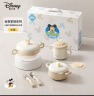 DISNEY迪士尼 儿童餐具套装婴儿宝宝注水恒温不锈钢保温辅食碗餐具礼盒 五件套【礼盒装】 实拍图