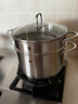 双立人（ZWILLING）蒸锅不锈钢汤锅蒸笼蒸鱼蒸馒头煲汤锅烹饪锅具NovaPlus套装24cm 实拍图